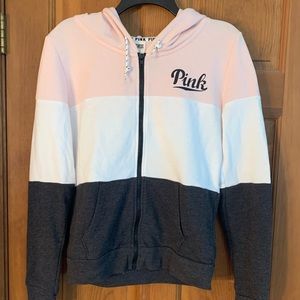 PINK zip up hoodie